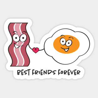 Bacon & Eggs-BFF Sticker